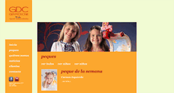Desktop Screenshot of gentedecine.es