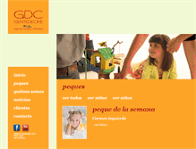Tablet Screenshot of gentedecine.es